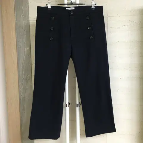 이자벨마랑 에뚜왈 버튼 와이드 팬츠 30