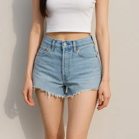 리바이스501 데님 반바지 컷오프_27