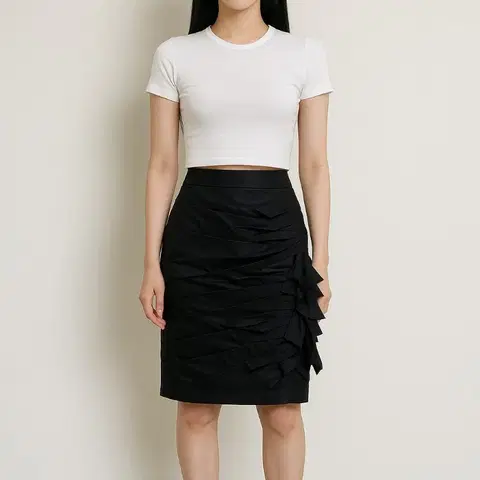 한섬타임. 주름치마_55