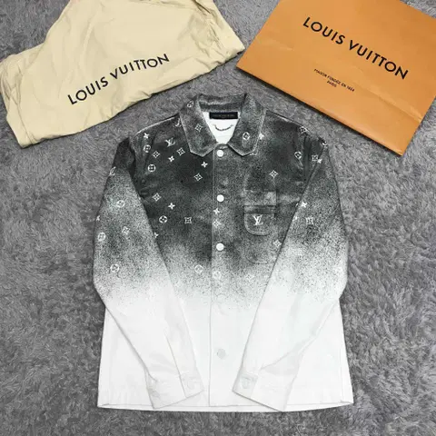 {클로젯}[M][풀구성]루이비통 워크웨어 데님 자켓