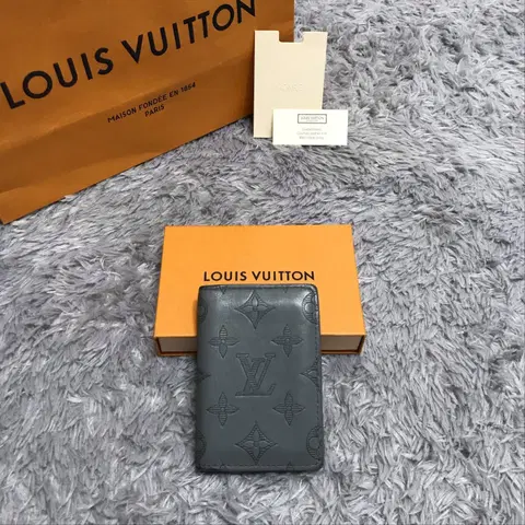 {클로젯}[풀구성]루이비통 쉐도우 오거나이저 앤트러사이트 그레이 카드지갑