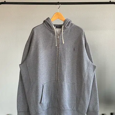 [2XL]폴로 랄프로렌 기모 스웻 후드집업