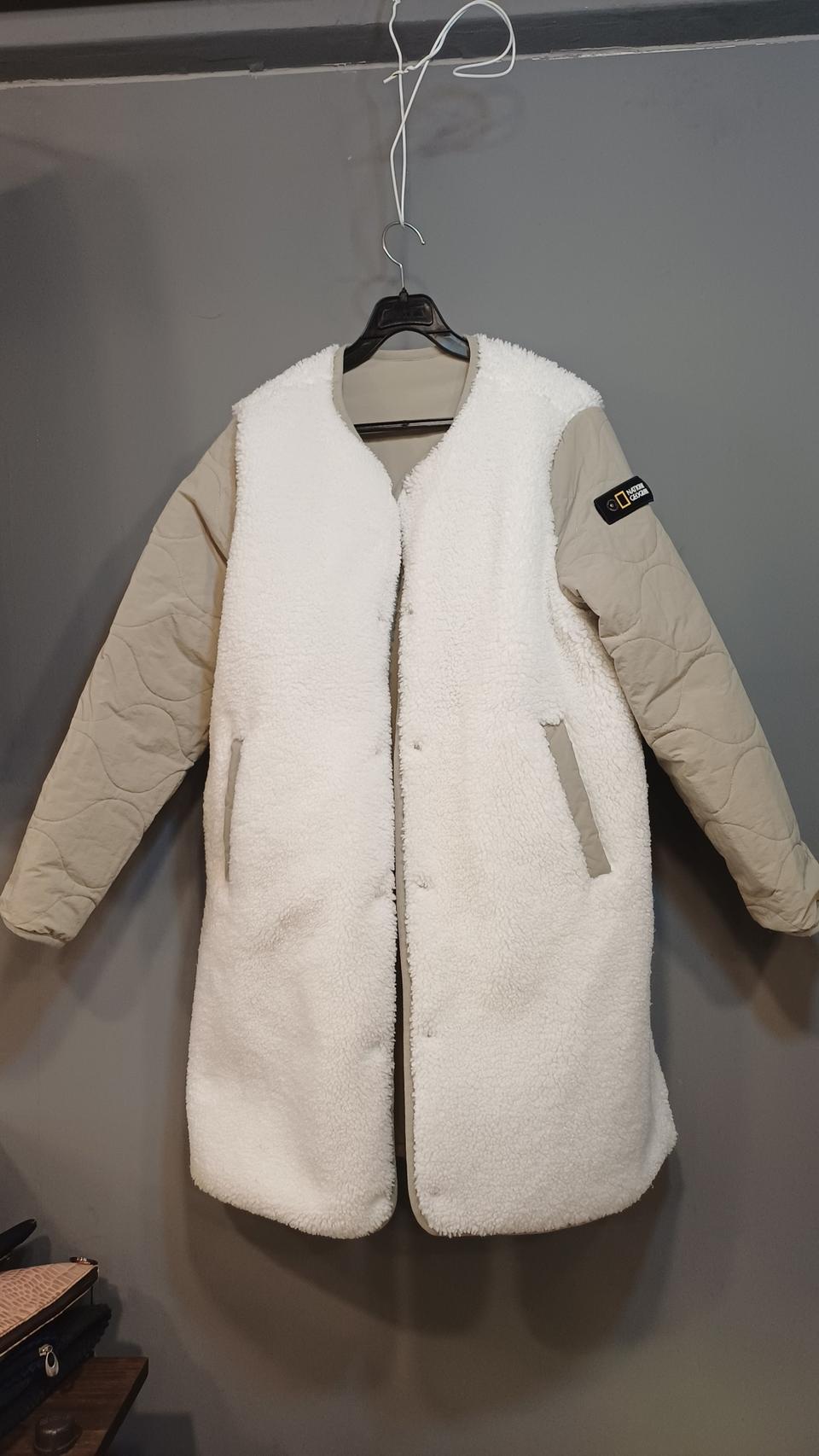 내셔널지오그래픽 양명 롱패딩 (XS)