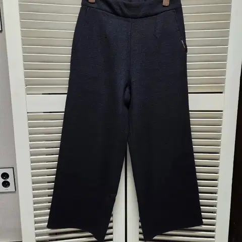 크레송 모혼방 핸드메이드 와이드바지