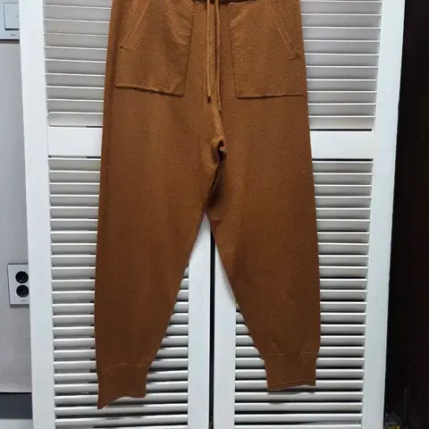 브랜드 니트 조거팬츠