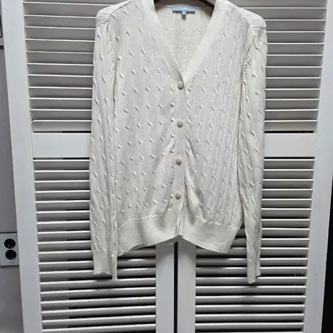 LBL 봄가을 면 케이블 가디건