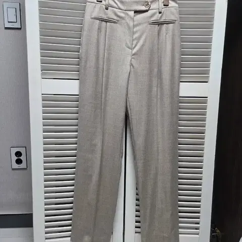 에이비에프지 ab.f.z 모혼방 정장바지 택채새상품