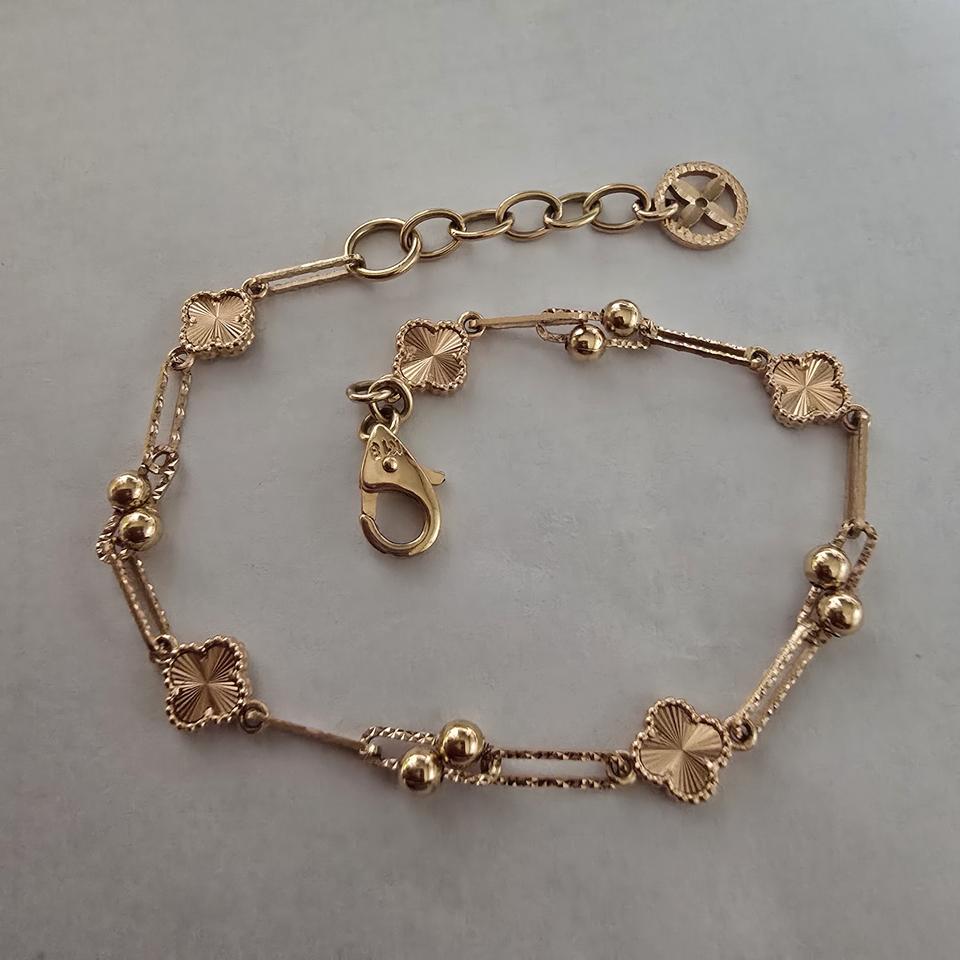 18k핑크골드 팔찌