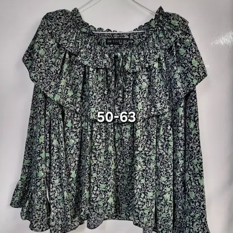 틸버리 쉬폰 긴팔 블라우스 50-63