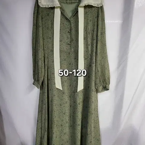 쉬폰 긴팔 원피스 50-120