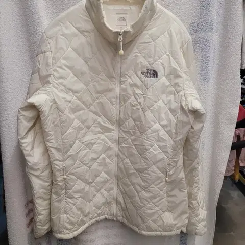 노스페이스 경량 퀼팅 패딩 집업 여성 100,XL