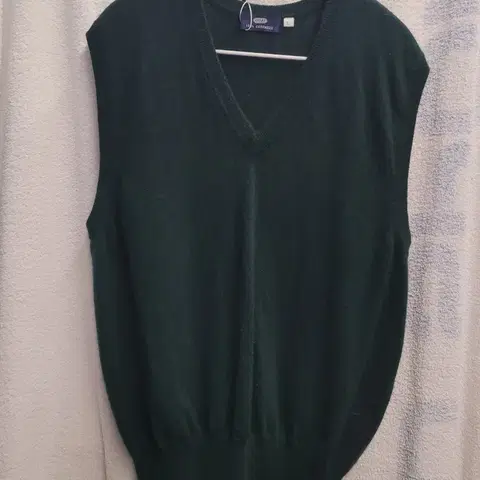 GO BI 100% 캐시미어 조끼 남성 L