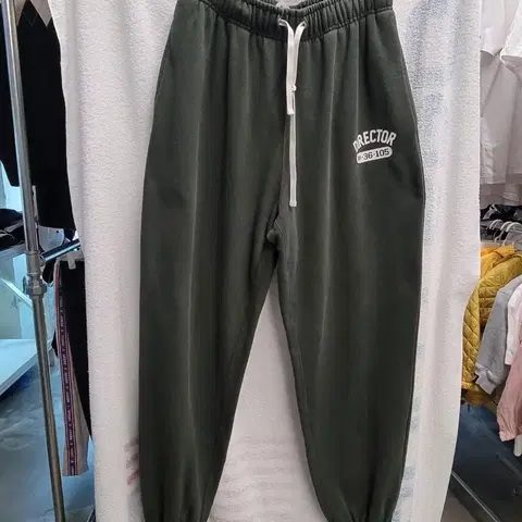 디렉터 기모 조거팬츠 여성 M