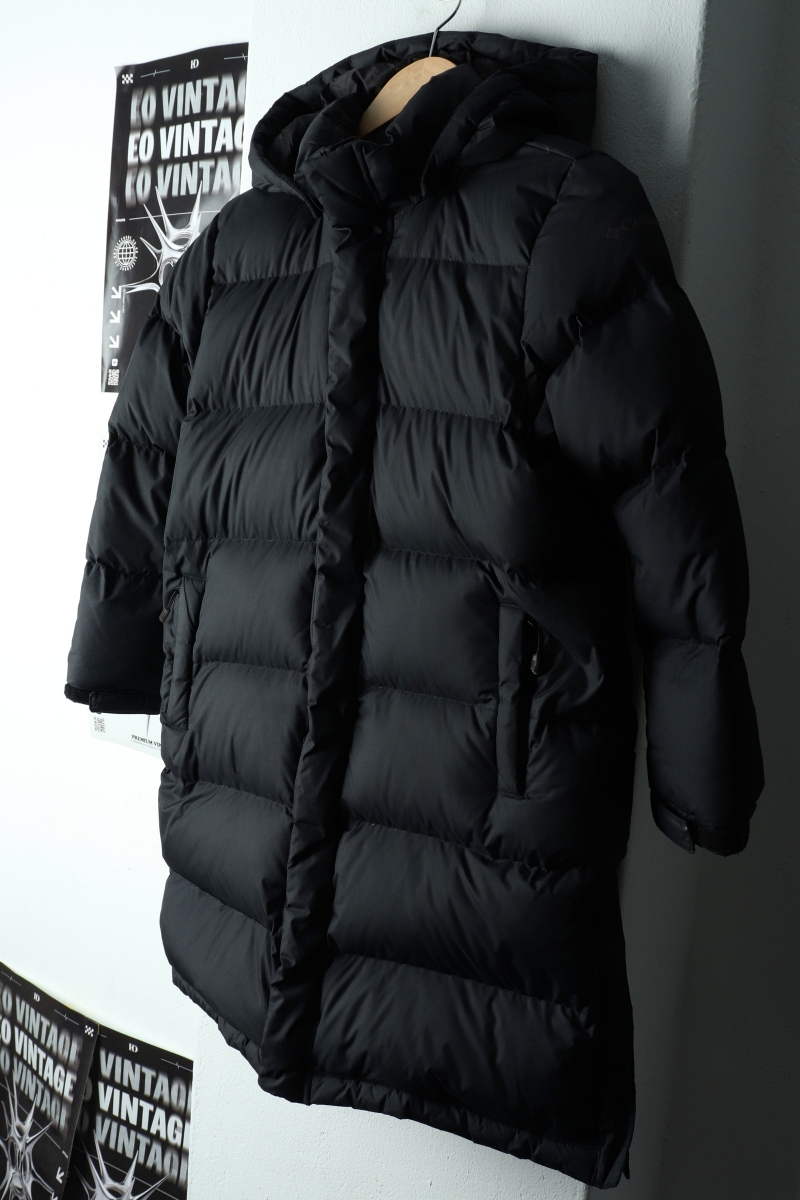 (F) 컬럼비아 패딩 점퍼자켓 아동 키즈 구스다운 롱-162DB