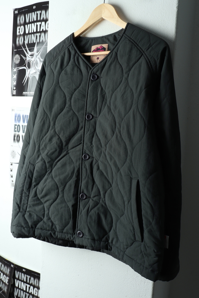 (M-L) 플루크 패딩 점퍼자켓 깔깔이 그레이 신슐레이트-162DE