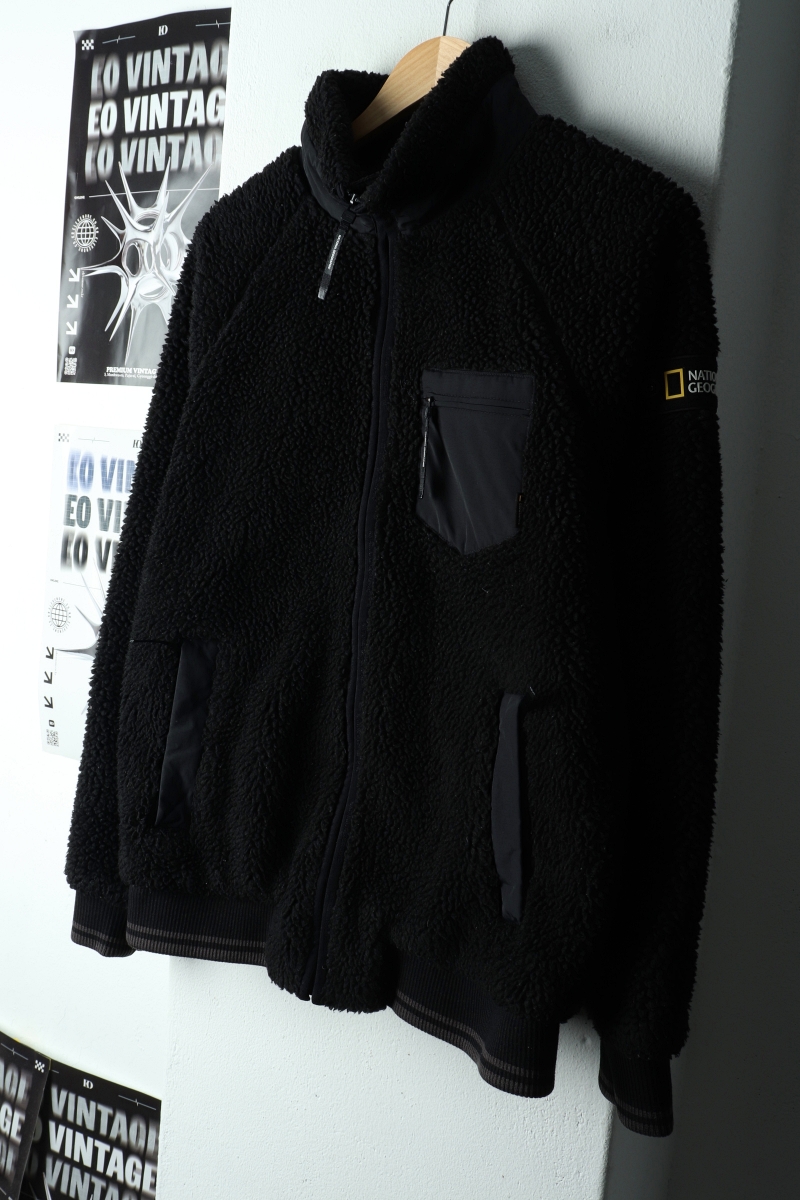 (L-XL) 내셔널지오그래픽 집업 바람막이 점퍼자켓 후리스-162E1