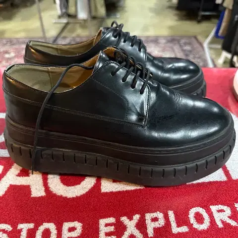 키높이 가죽 수제화250