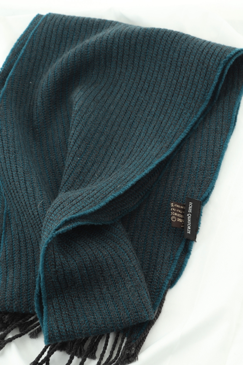 (F) 루이가또즈 목도리 머플러 보들 가볍 따뜻 청녹-2635