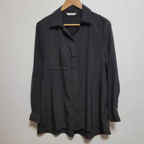 PREM 블랙 긴팔 남방 77