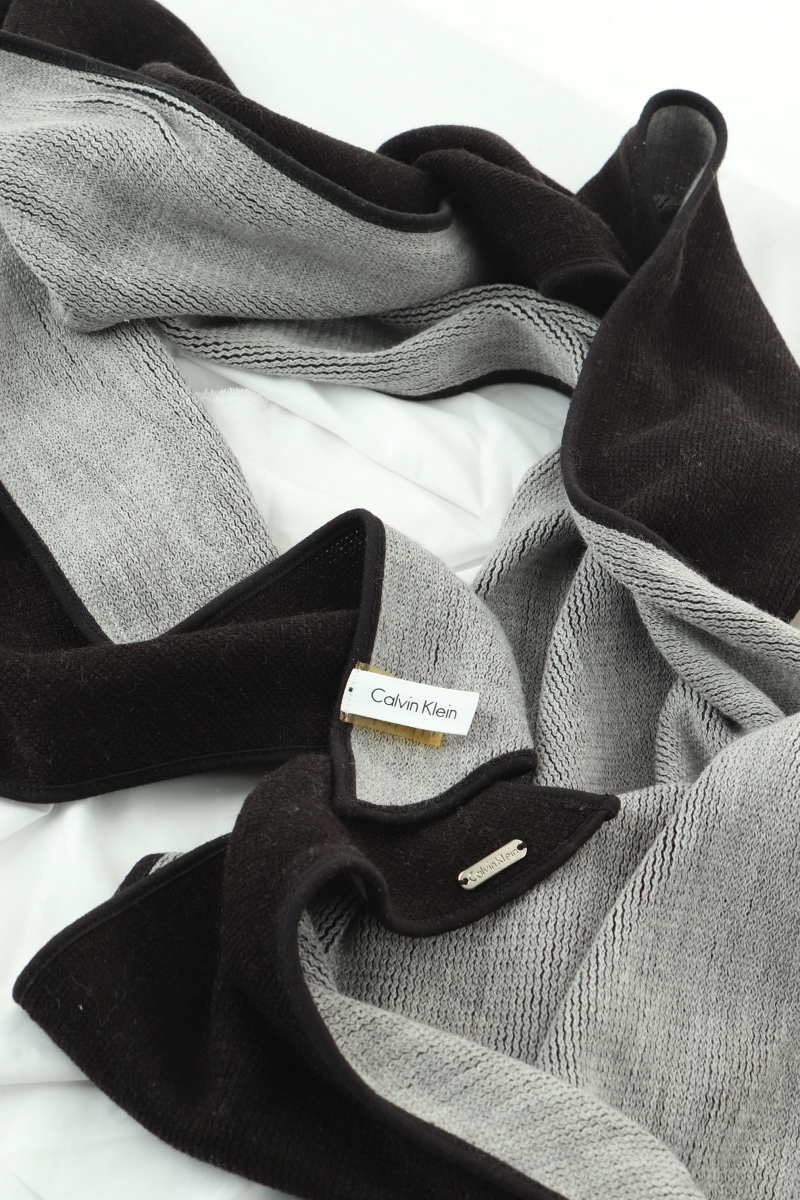 (F) 캘빈클라인 목도리 머플러 Y2K 대장 놈코어 블랙웨어-2642