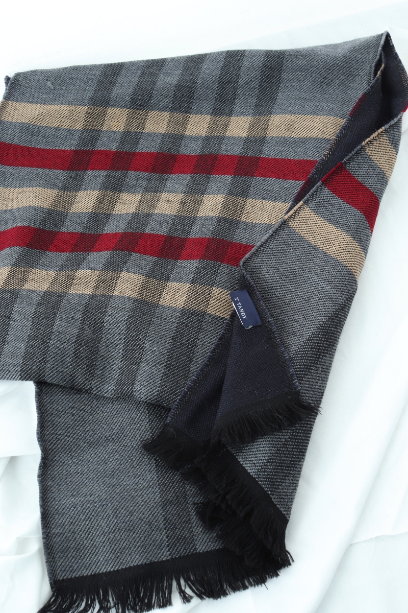 (F) 탠디 목도리 머플러 체크 가볍 따뜻-2643