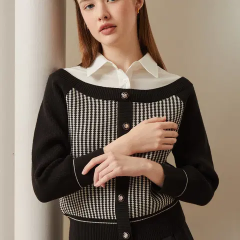 JJ 지고트 셔츠 풀오버 니트 55