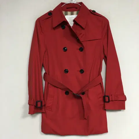 버버리 키즈 정품 벨티드 트렌치코트 10Y