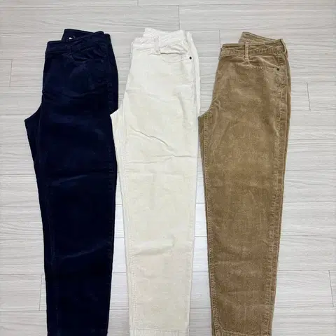 새옷 고퀄리티 코튼스판 코듀로이 바지3종