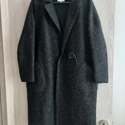 정품 울티모 울 롱 코트 새상급