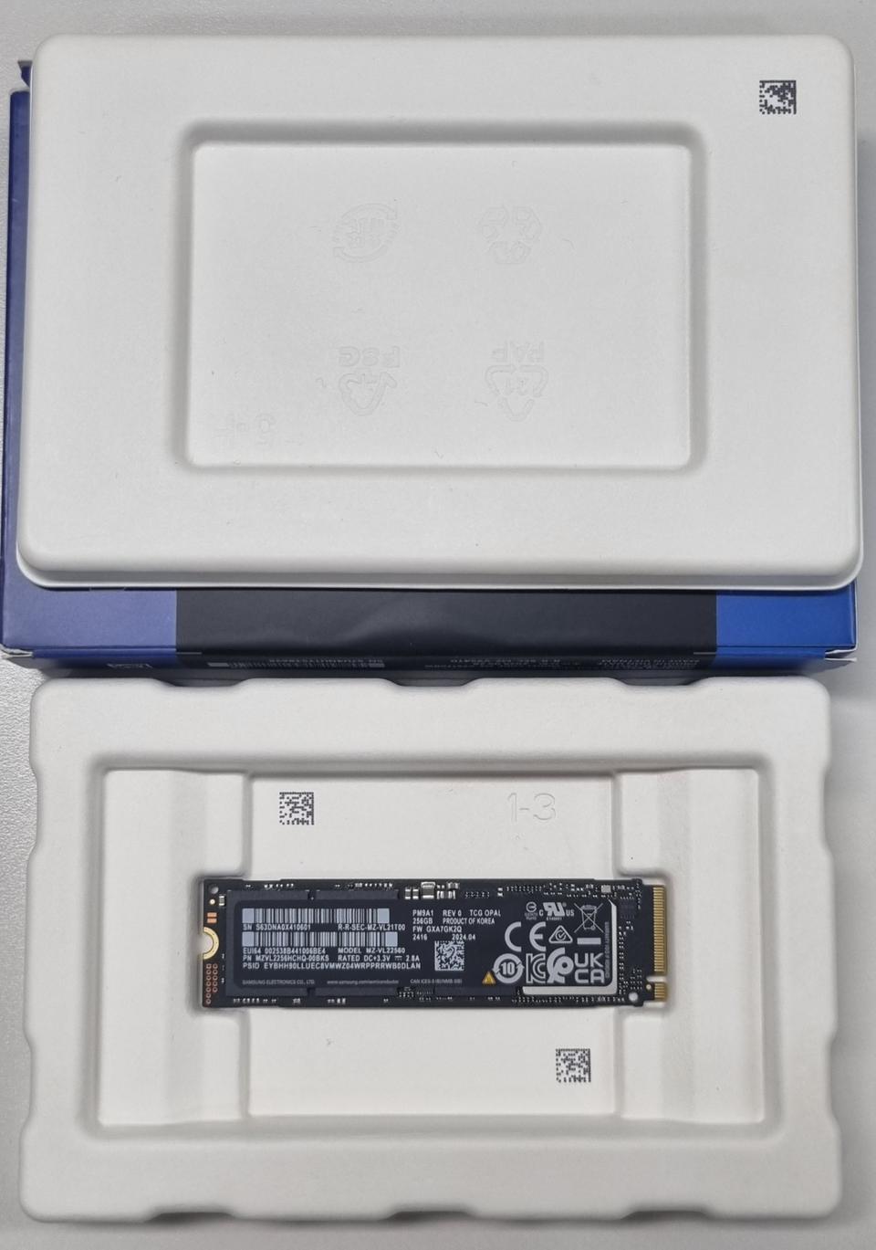 삼성전자 PM9A1 M.2 NVMe SSD 256GB