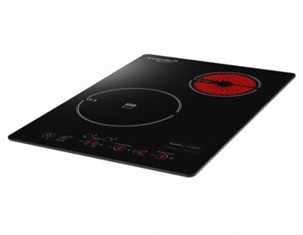 (쿠첸) 2구 IH 인덕션 하이라이트 전기레인지 일산화탄소무 치매예방