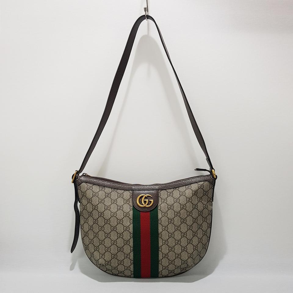 정품) 구찌 오피디아 GG 수프림 스몰 호보백 598125