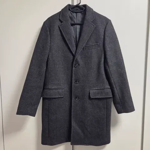 United Arrows 메리노 울 롱코트 M(95)