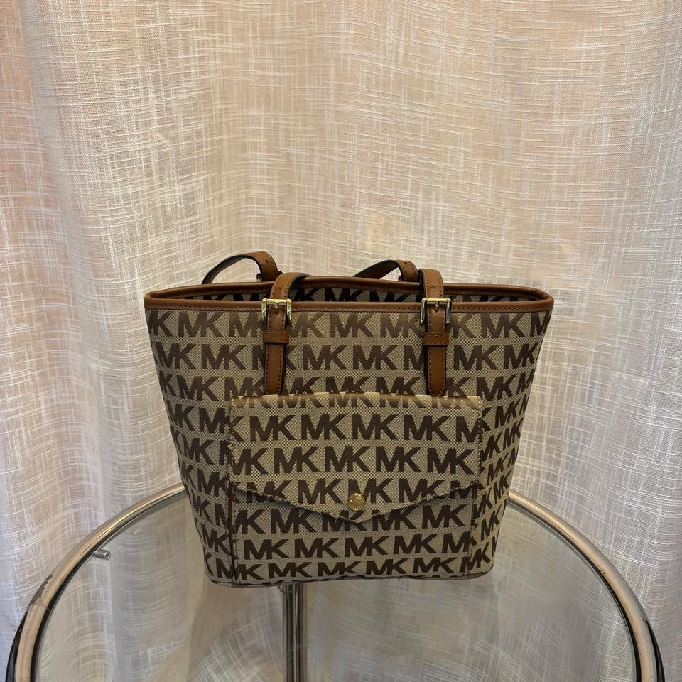 정품 마이클코어스 패브릭 숄더백