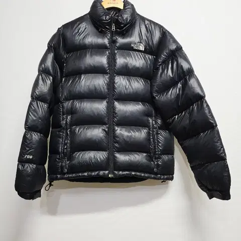 노스페이스 700 블랙 패딩