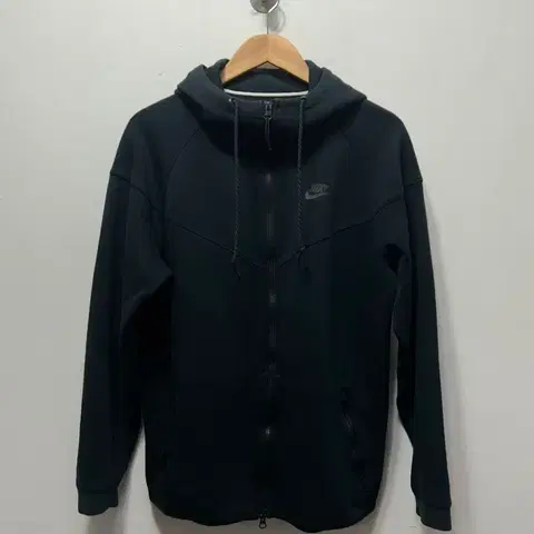 남성 후드나이키 테크 플리스 후드집업 블랙 XL