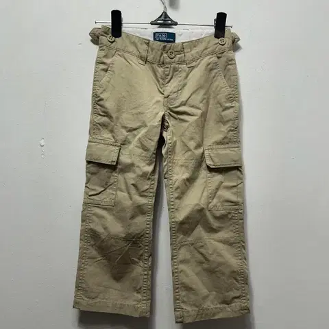 폴로 키즈 면 카고 바지 3T