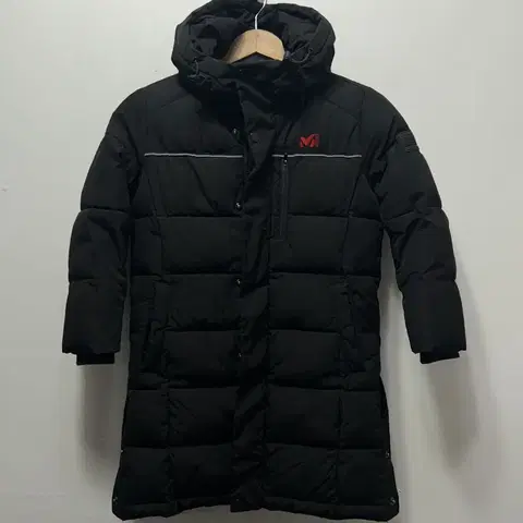 밀레 키즈 롱패딩 110사이즈