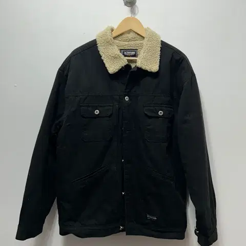 더 노스 앤드 블랙 코듀로이 털 카라 자켓 2XL