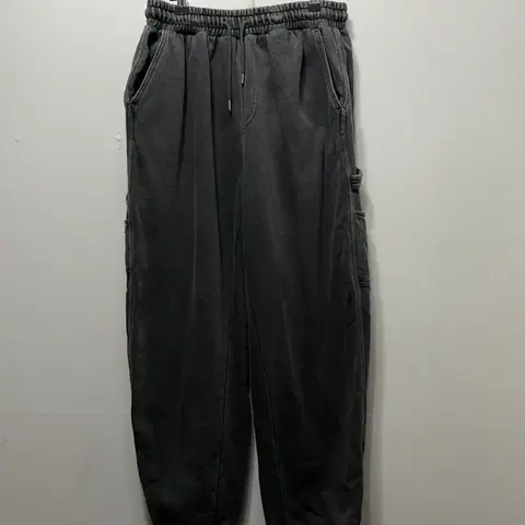 빈티지 워싱 블랙 조거팬 L 100사이즈