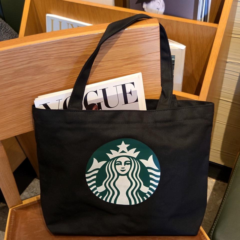 스타벅스 캔버스 가방 데일리 에코백<새상품>