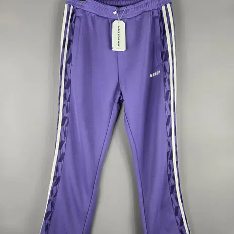 [무료배송]새상품 널디 M 심볼 패턴 블락 트랙 DNA 트레이닝 팬츠