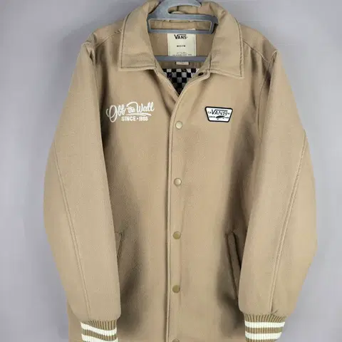 [무료배송]반스 M 남성 안감 누빔 코치 자켓