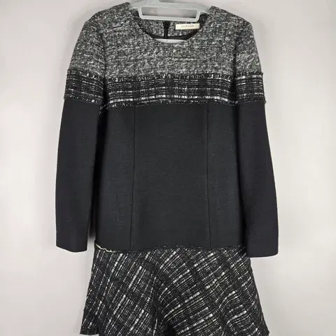 [무료배송]질스튜어트 88-96-165 울 혼방 플레어 미니 원피스