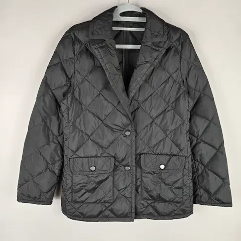 [무료배송]셀렙샵 55 여성 경량 퀼팅 구스 다운 패딩 자켓 블랙