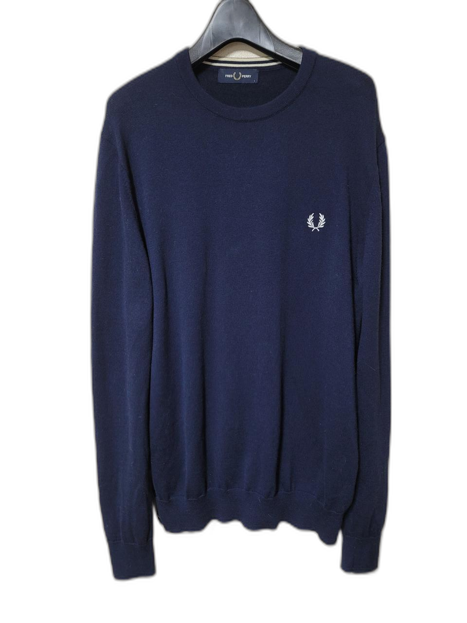 프레드페리 크루넥 니트