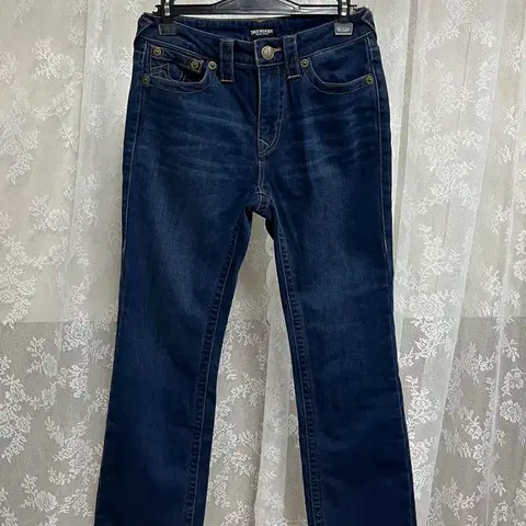 26) 트루릴리전 기모 부츠컷 데님 청바지