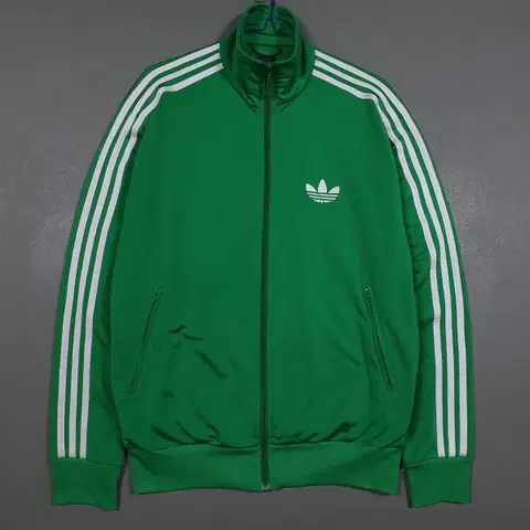 105 (XL) 아디다스 유로파 파이어버드 희귀 대장급 트랙탑 져지 그린