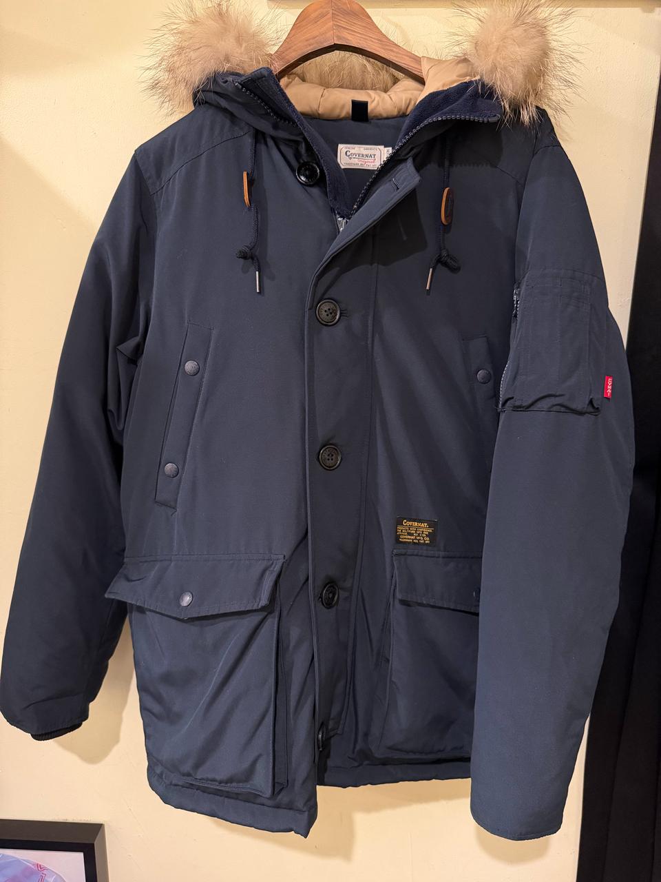 커버낫 구스 라쿤 패딩