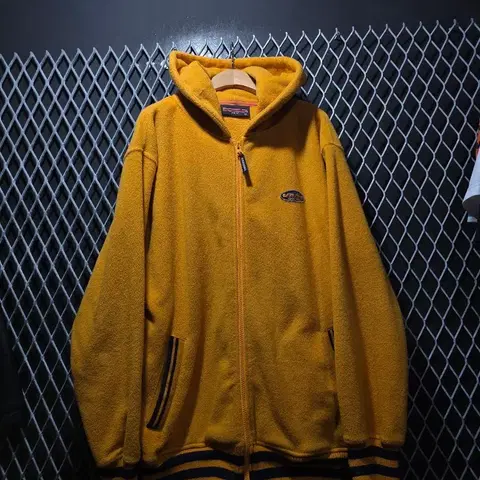 반스 올드스쿨 후리스 후드집업 L